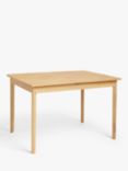 John Lewis ANYDAY Fern 4-6 Seater Extending Dining Table, Oak