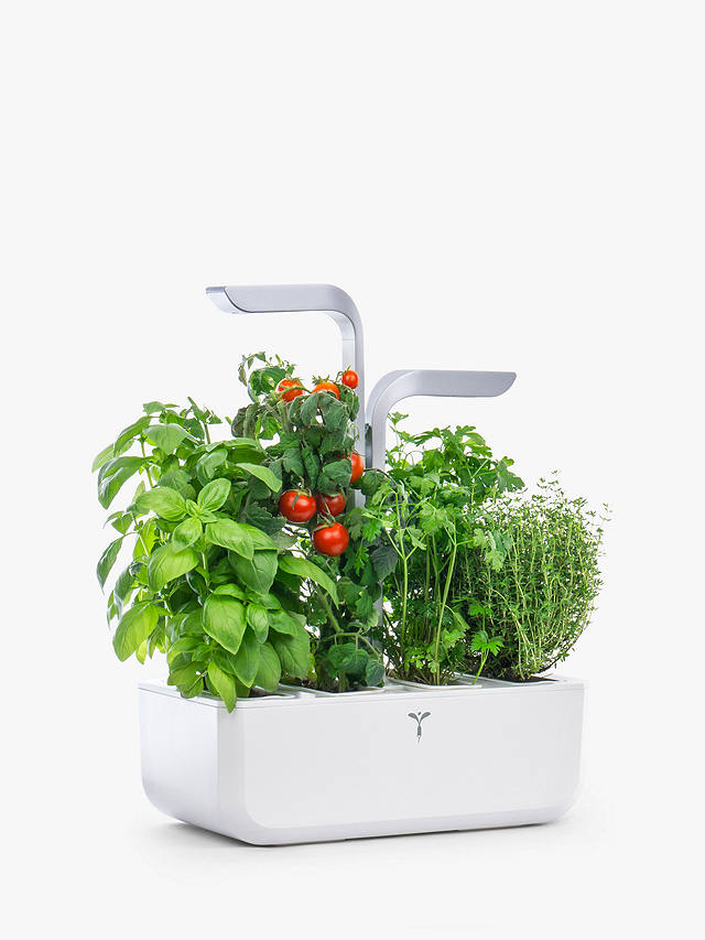Veritable Indoor Garden Smart Edition 4 Slot Herb & Plant Holder, White