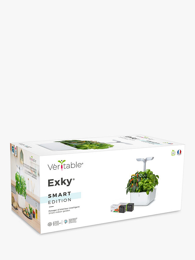 Veritable Indoor Garden Smart Edition Exky 2 Slot Herb & Plant Holder, White