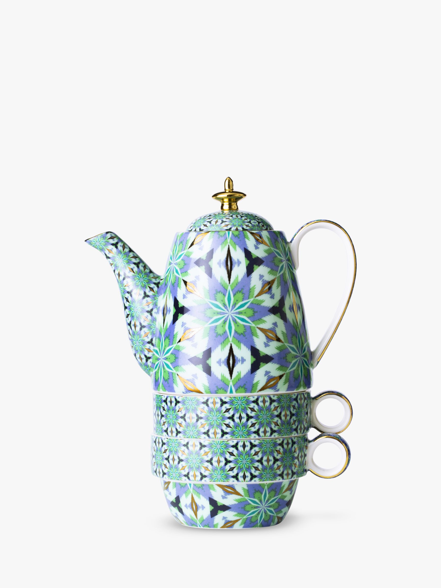 T2 Mystic Carpet Ride Tea For Two Teapot & 2 Cups Set, 450ml, Sapphire