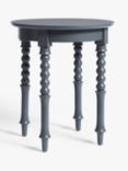 ANYDAY John Lewis & Partners Classic Bobbin Side Table, Grey