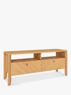 John Lewis ANYDAY Fern TV Stand for TVs up to 50", Oak
