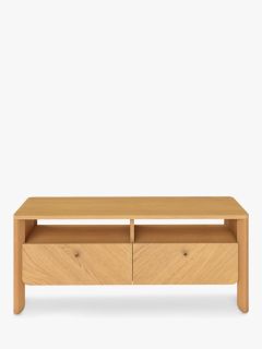 John Lewis ANYDAY Fern TV Stand for TVs up to 50", Oak