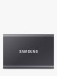 Samsung T7 Portable Solid State Drive, USB 3.2, 500GB, Titan Grey