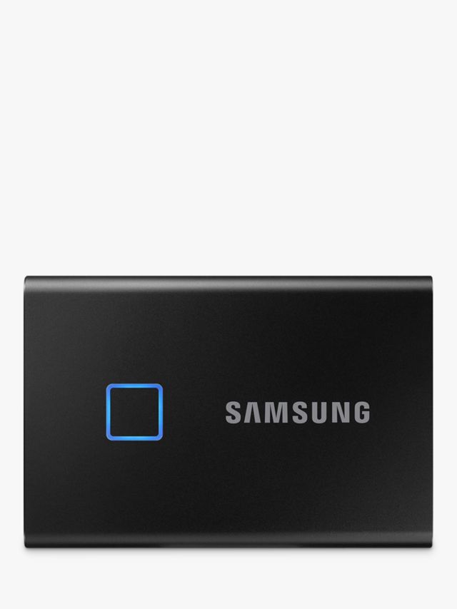 Samsung T7 Touch, Portable Solid State Drive with Finger Print Security, USB  3.2, 1TB, Black