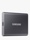 Samsung T7 Portable Solid State Drive, USB 3.2, 1TB, Titan Grey