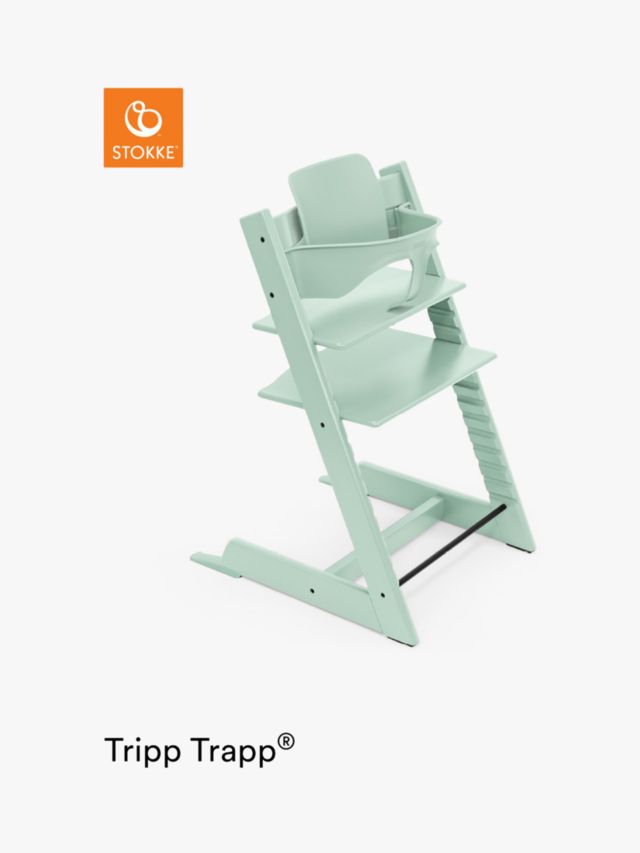 Stokke Tripp Trapp Highchair Baby Set, Soft Mint