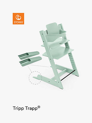 Stokke Tripp Trapp Highchair Baby Set, Soft Mint