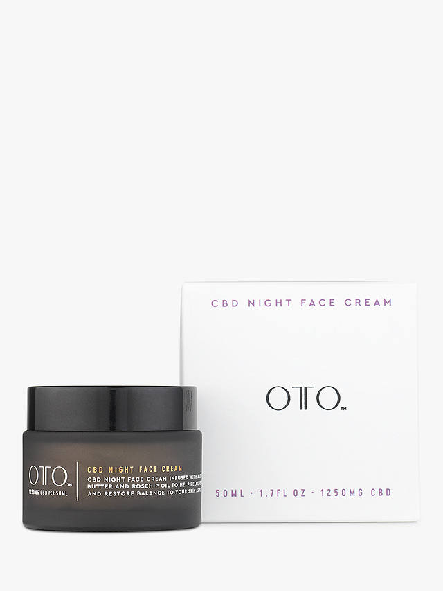 OTO CBD Night Face Cream, 50ml 1