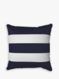 John Lewis Striped Garden Cushion, 43 x 43cm