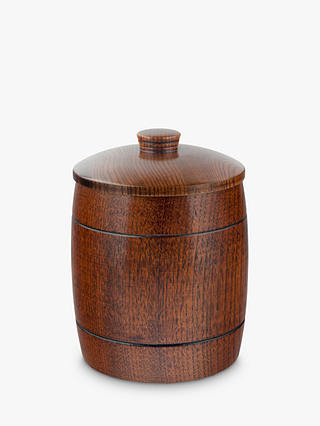 Final Touch Solid Wood Ice Bucket, 1L, Natural