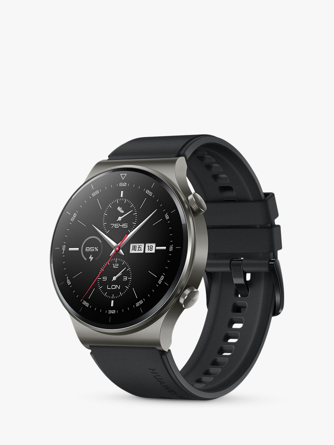 Huawei Watch GT 2 Pro Smart Watch with GPS, Night Black