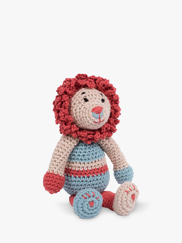 Knitty Critters Lucas Lion Crochet Kit
