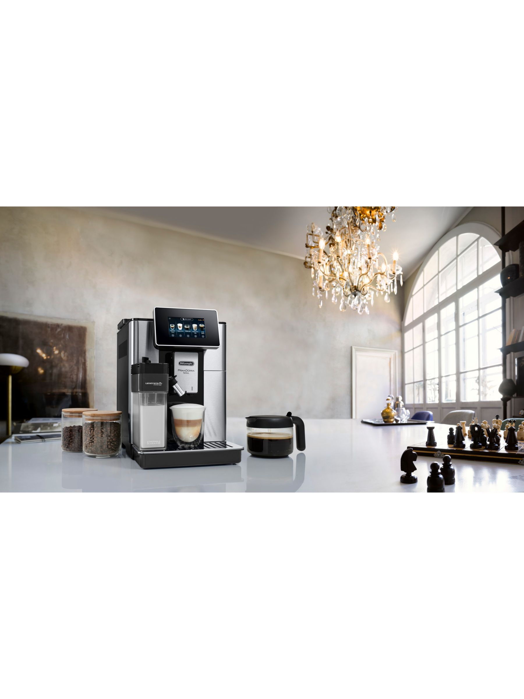 De'Longhi PrimaDonna Soul Makes Perfect Coffee at the Touch of a