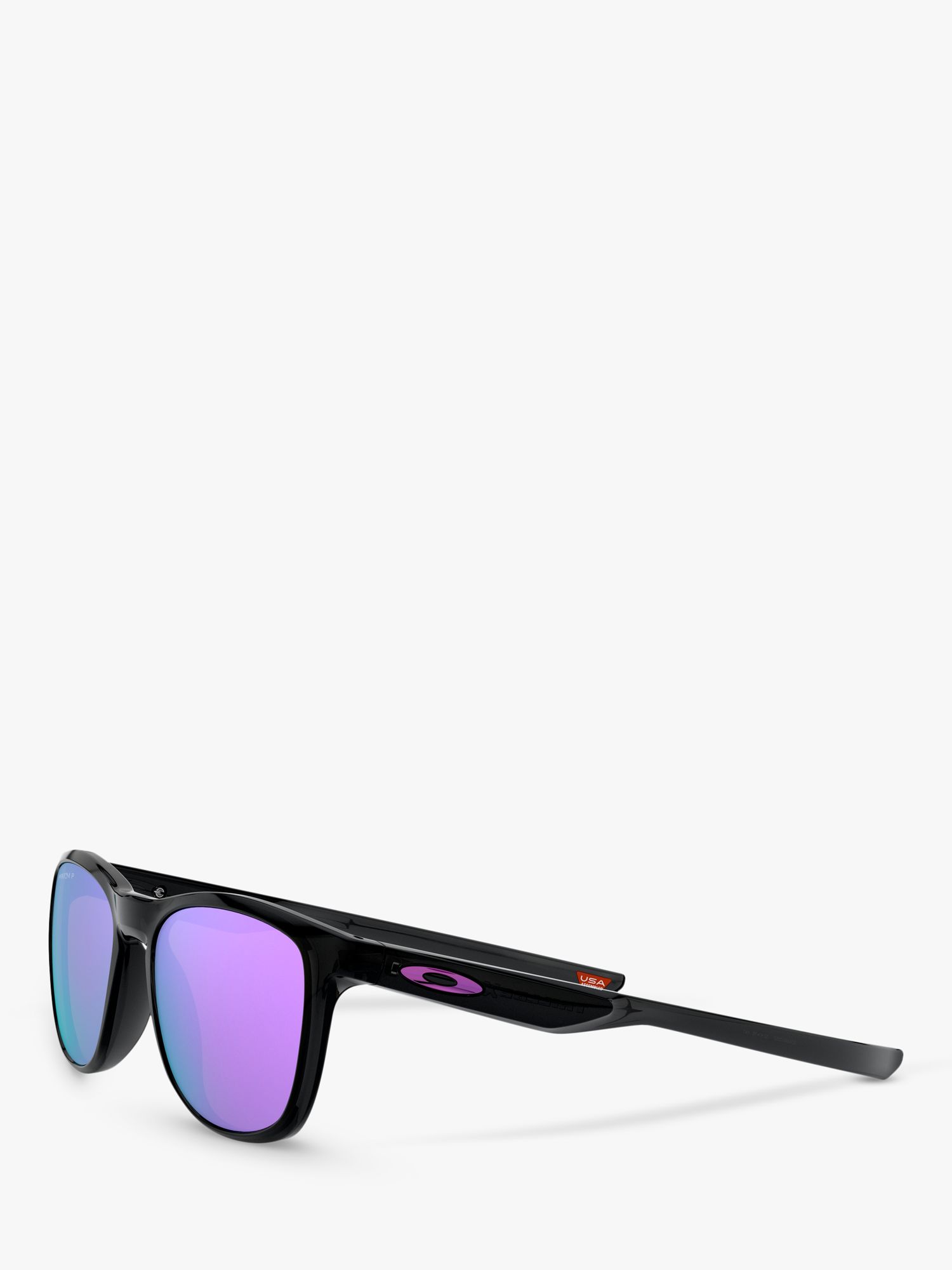 Oakley Oo9340 Mens Trillbe X Prizm Polarised Square Sunglasses Blackviolet 