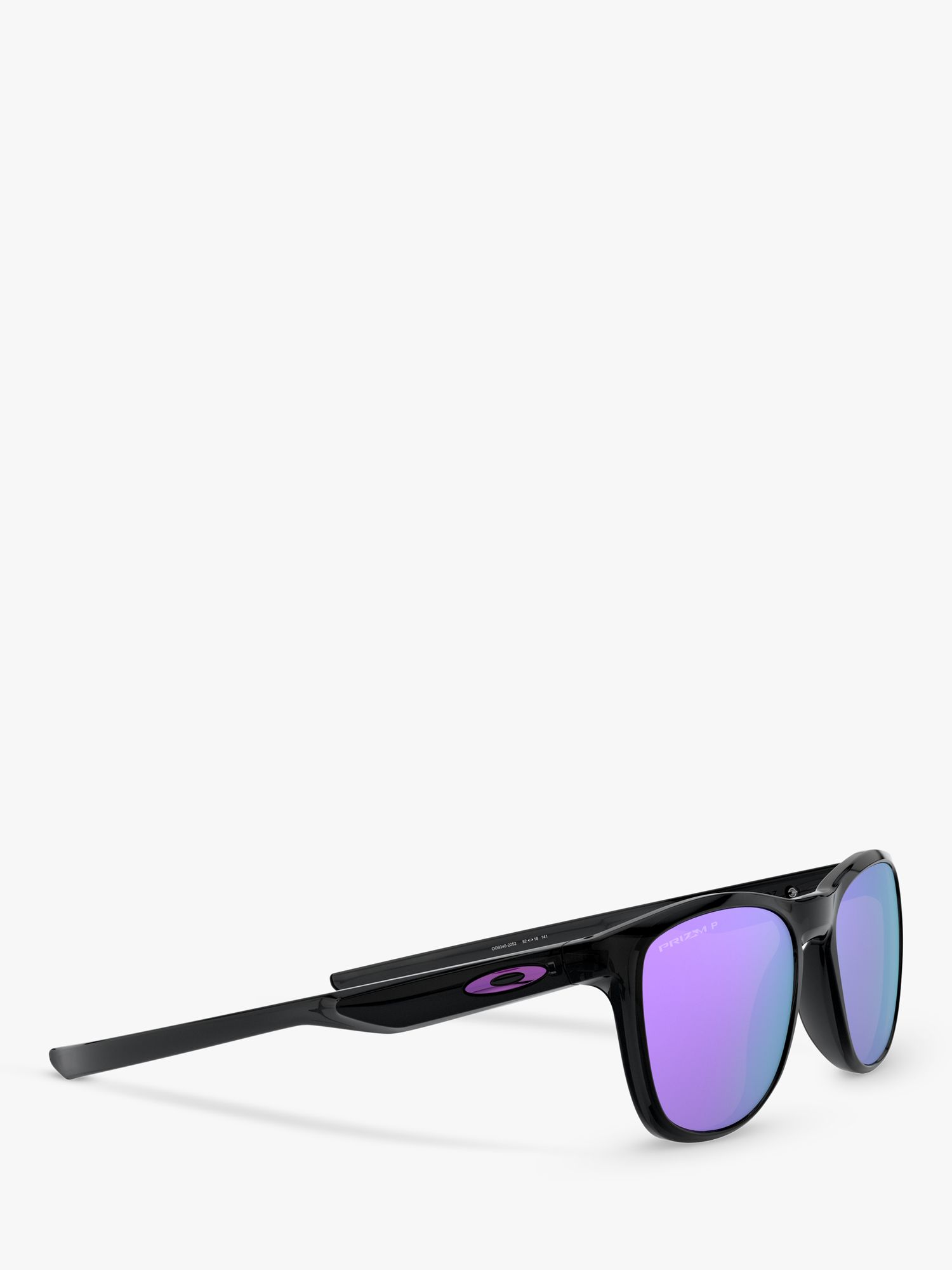 Oakley Oo9340 Mens Trillbe X Prizm Polarised Square Sunglasses Blackviolet 