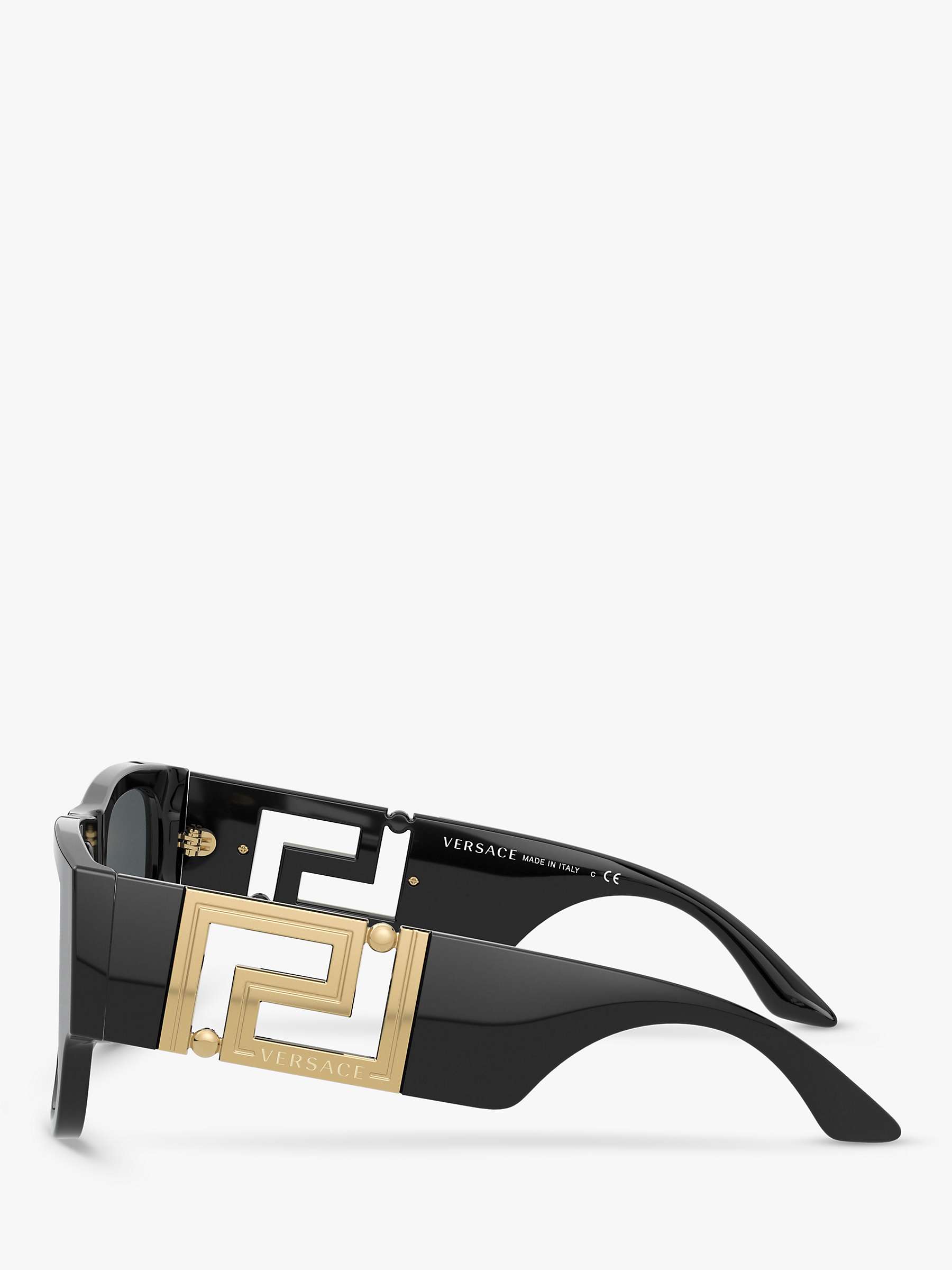 Buy Versace VE4403 Men's Rectangular Sunglasses Online at johnlewis.com