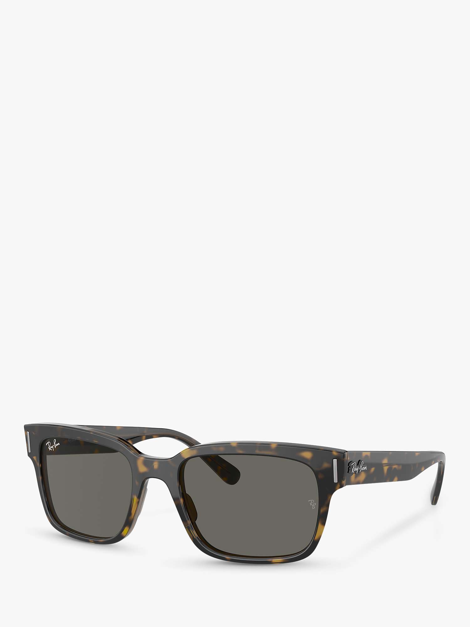 Buy Ray-Ban RB2190 Men's Square Sunglasses, Havana/Black Online at johnlewis.com