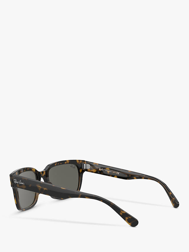 Ray-Ban RB2190 Men's Square Sunglasses, Havana/Black