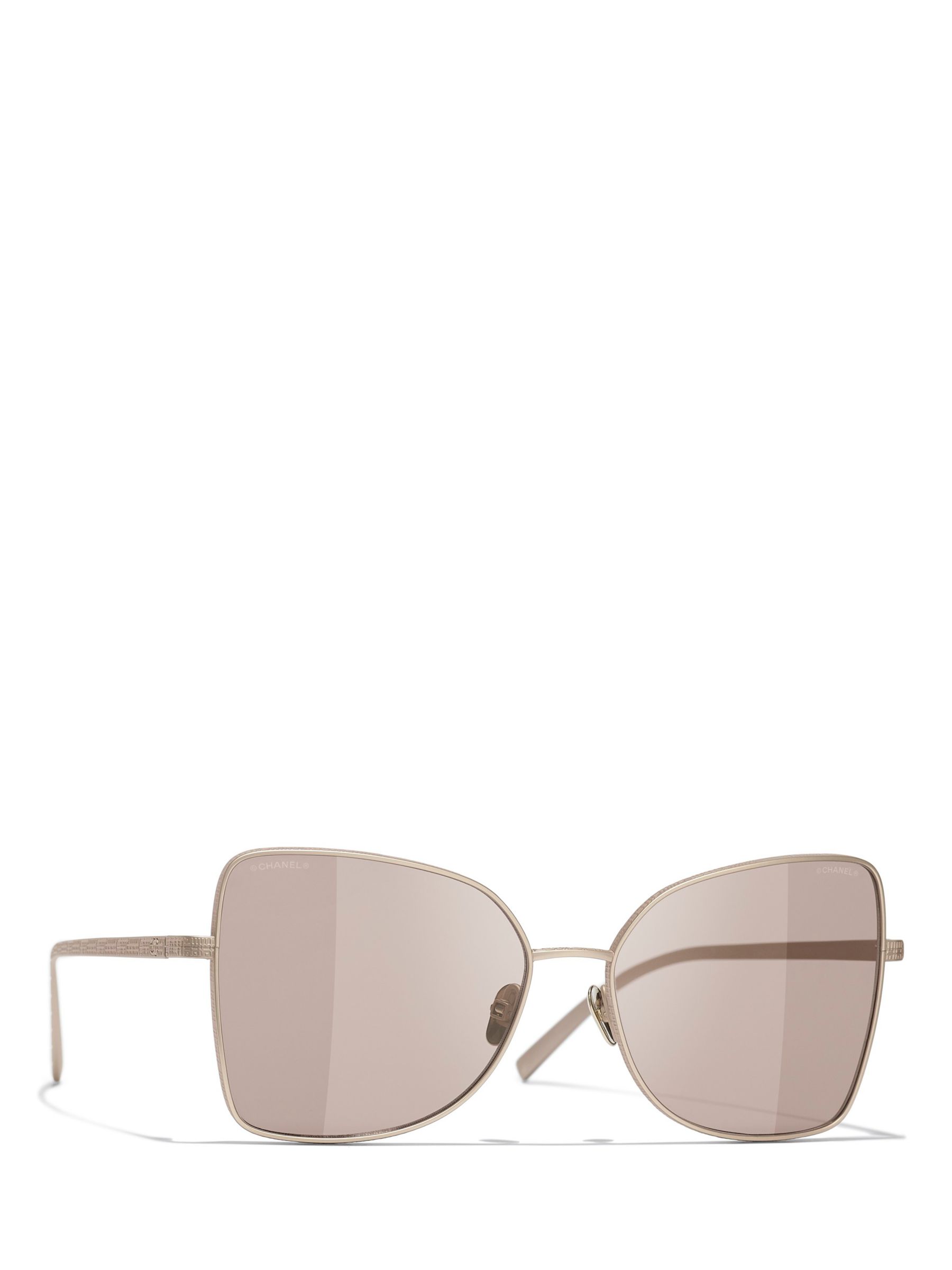 CHANEL CH5450 Women's Irregular Sunglasses at John Lewis & Partners