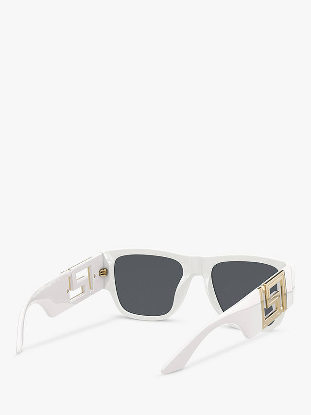 Versace VE4403 Men's Rectangular Sunglasses, White