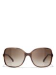 CHANEL Square Sunglasses CH5210Q Brown/Brown Gradient