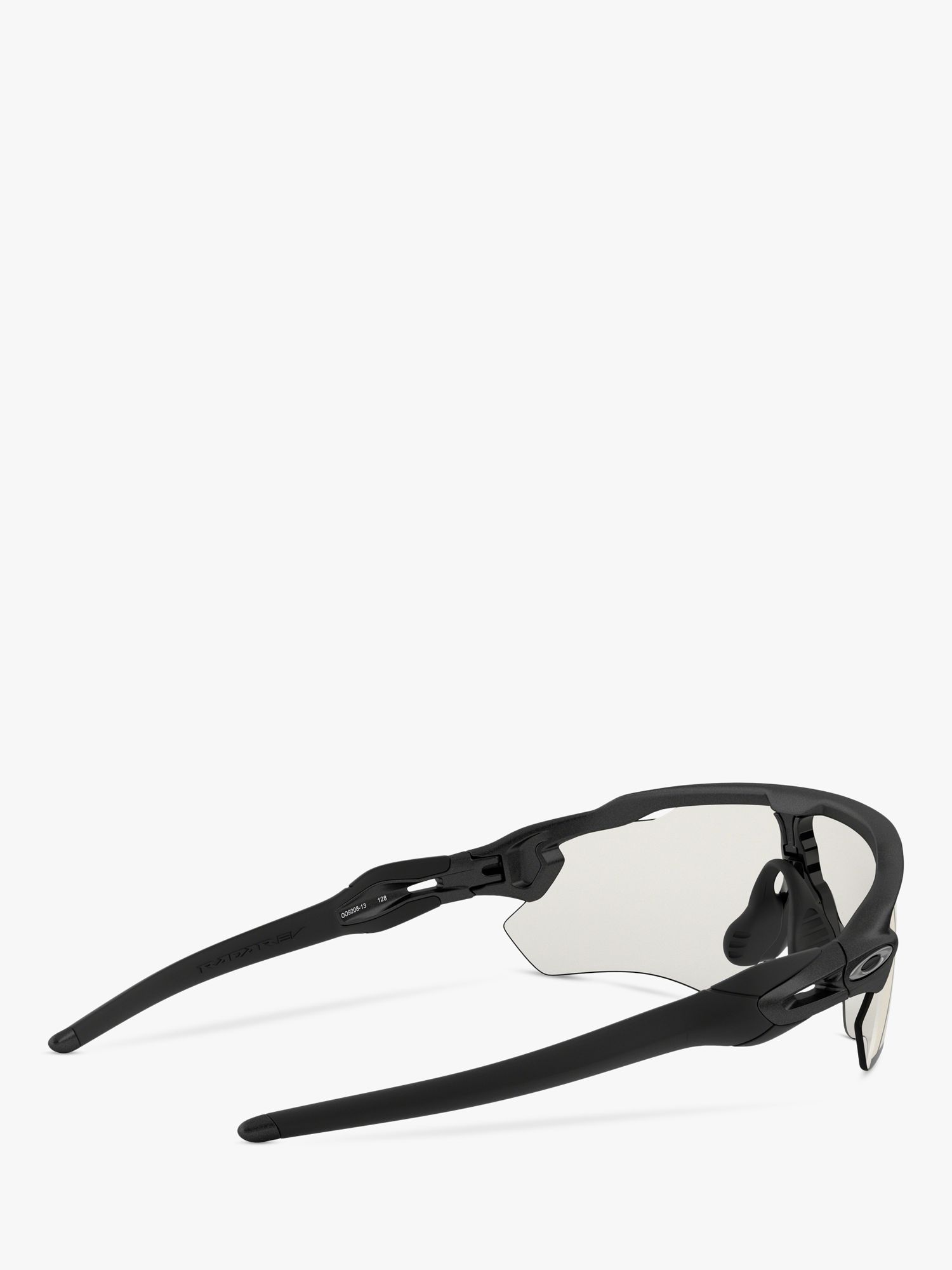 Oakley OO9208 Men's Radar EV Path Wrap Sunglasses, Black/Clear