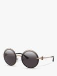 BVLGARI BV6149B Women's Round Sunglasses