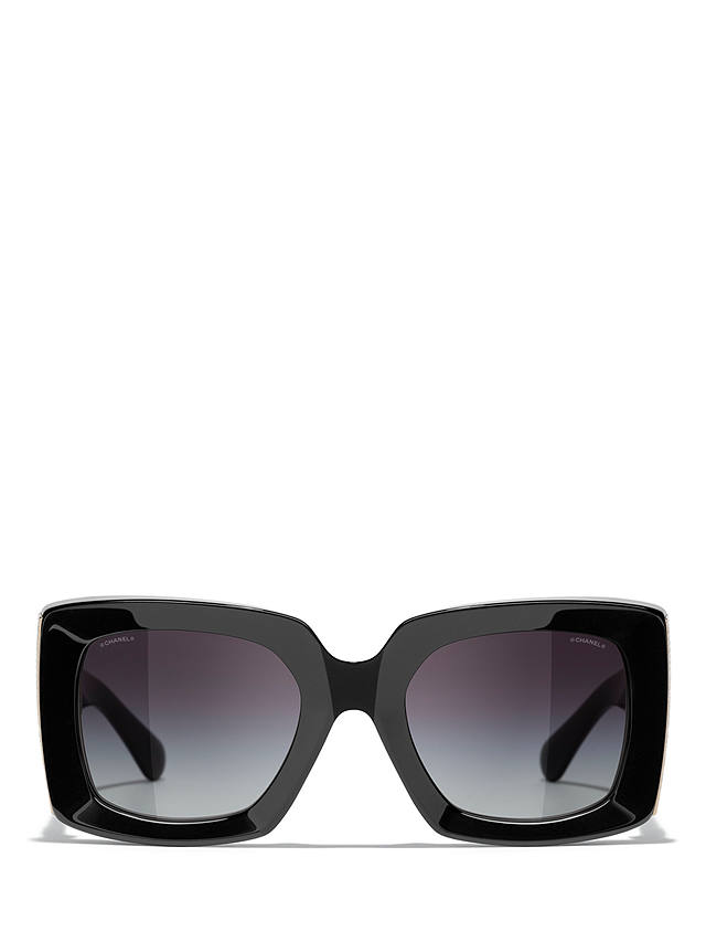 CHANEL Square Sunglasses CH5435 Black