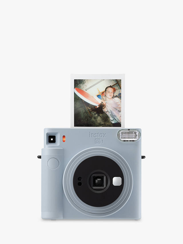 Fujifilm Instax SQUARE SQ1 Instant Camera with Selfie Mode, Built-In Flash & Hand Strap, Glacier Blue