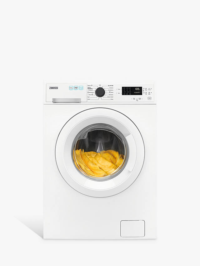 Buy Zanussi ZWD76SB4PW Freestanding Washer Dryer, 7kg/4kg Load, 1600rpm Spin, White Online at johnlewis.com