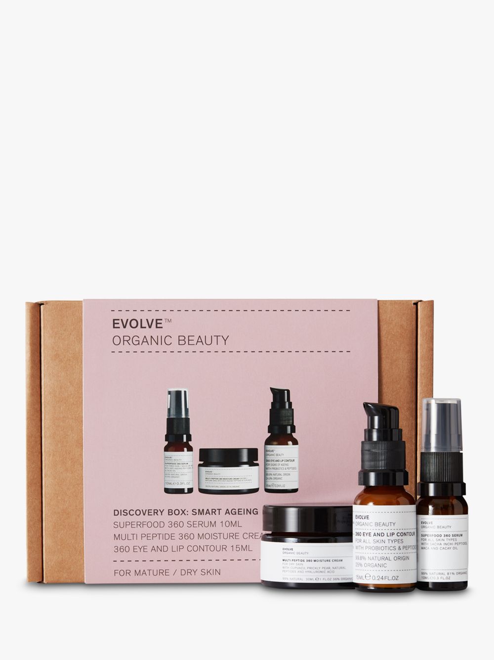 Evolve Organic Beauty Discovery Box: Smart Ageing Skincare Gift Set