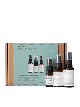 Evolve Organic Beauty Discovery Box: Balancing Skincare Gift Set