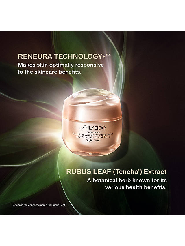 Shiseido Benefiance Overnight Wrinkle Resisting Cream, 50ml 4