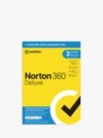Norton 360 Deluxe, 1 Year Pre-Paid Subscription for 3 Devices and 1 User