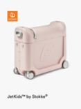 Stokke JetKids BedBox Travel Bed Suitcase, Pink Lemonade