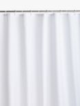 John Lewis Textured Slub Recycled Polyester Shower Curtain
