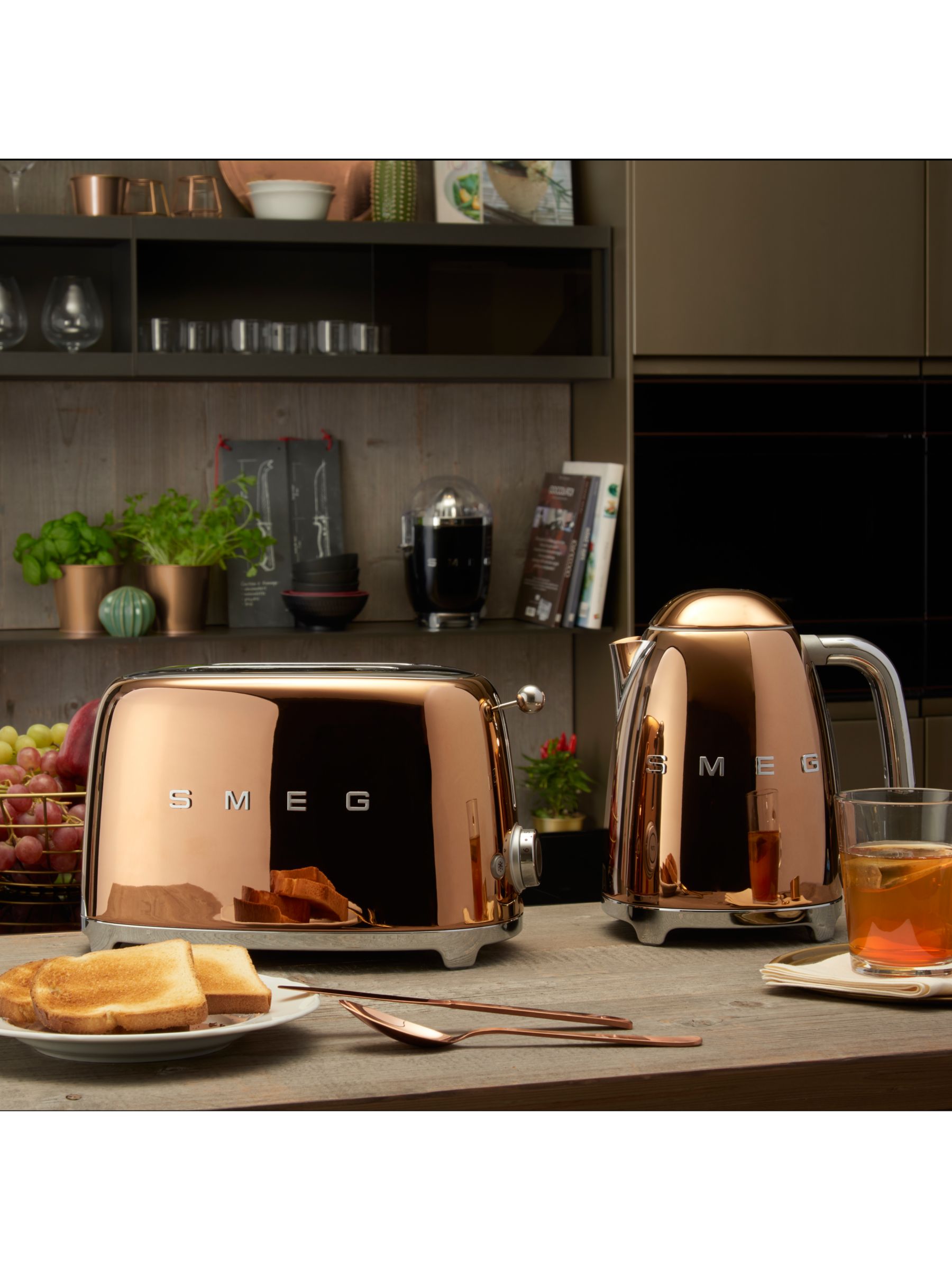 Smeg TSF01 2Slice Toaster at John Lewis & Partners