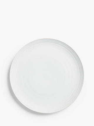 John Lewis Textured Stoneware Dinner Plate, 27cm