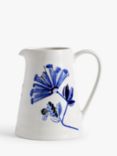John Lewis Harbour Floral Pitcher, 1.7L, Blue
