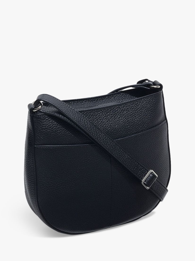 Radley London Pockets Leather Cross Body Bag, Black at John Lewis