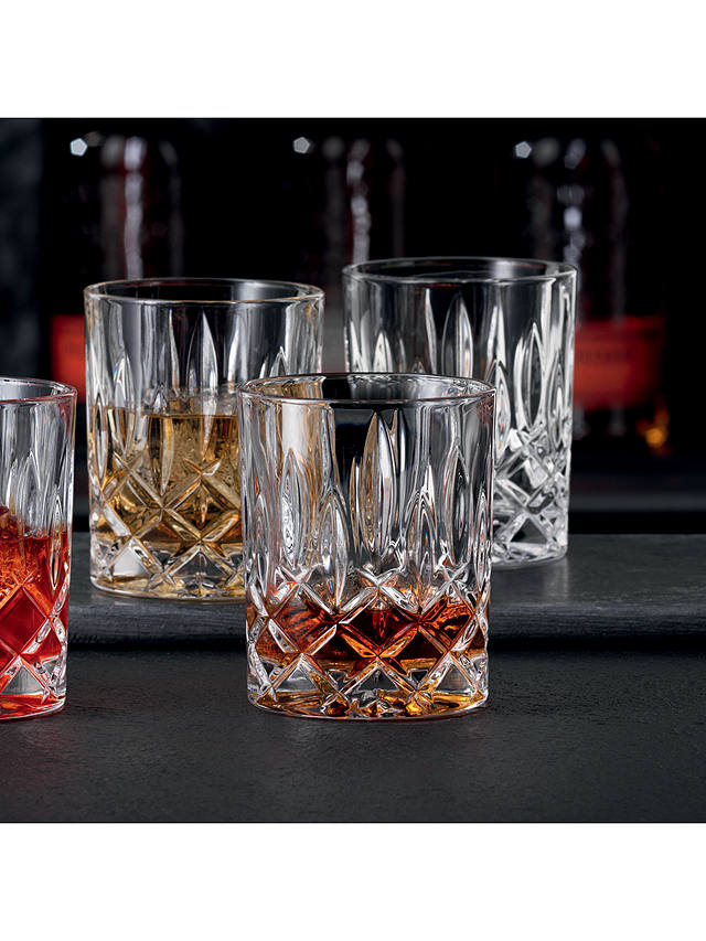 Nachtmann Noblesse Crystal Cut Glass Tumblers, Set of 4, 295ml, Clear