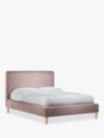 John Lewis Emily Upholstered Bed Frame, King Size, Deep Velvet Heather