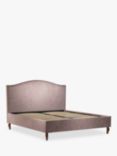 John Lewis Charlotte Upholstered Bed Frame, Super King Size, Deep Velvet Heather