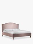 John Lewis Charlotte Upholstered Bed Frame, Super King Size, Deep Velvet Heather