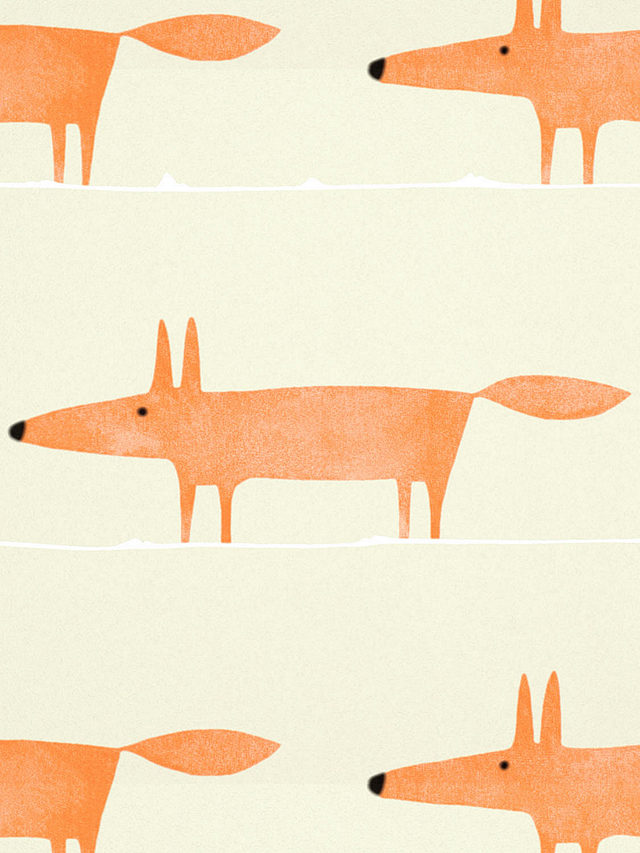 Scion Mr Fox Wallpaper, NESW112271