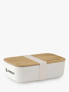 Treat Republic Personalised Bamboo Lunch Box, White
