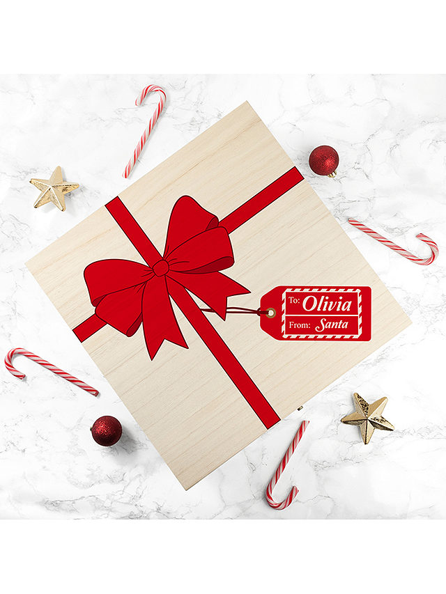 Treat Republic Personalised Wrapped Present Christmas Eve Box