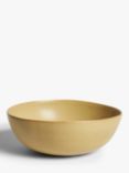 John Lewis Eva Reactive Glaze Serve Bowl, 27.5cm, Sand