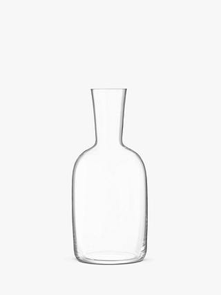 LSA International Borough Glass Water Carafe, 1.1L, Clear
